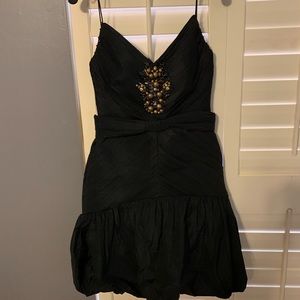 Robert Rodriguez black beaded party dress size 10